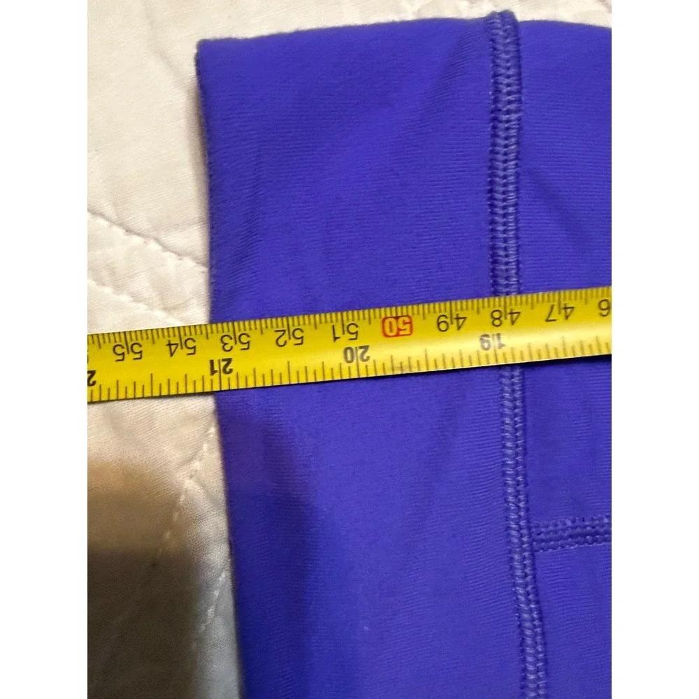 Ivivva Lululemon Girls Purple Geometric Print Full Zip Athletic Jacket Size 12